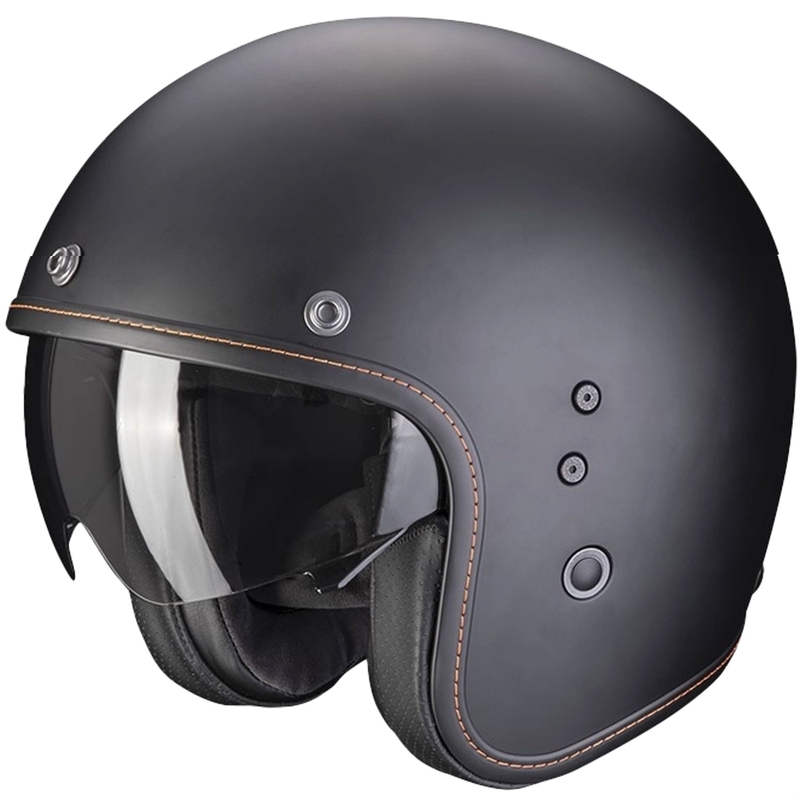 Casque ouvert SCORPION BELFAST EVO Solid black matt