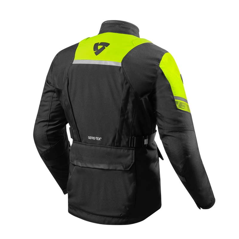 Bunda Revit Neptune 2 GTX černo-fluo žlutá výprodej