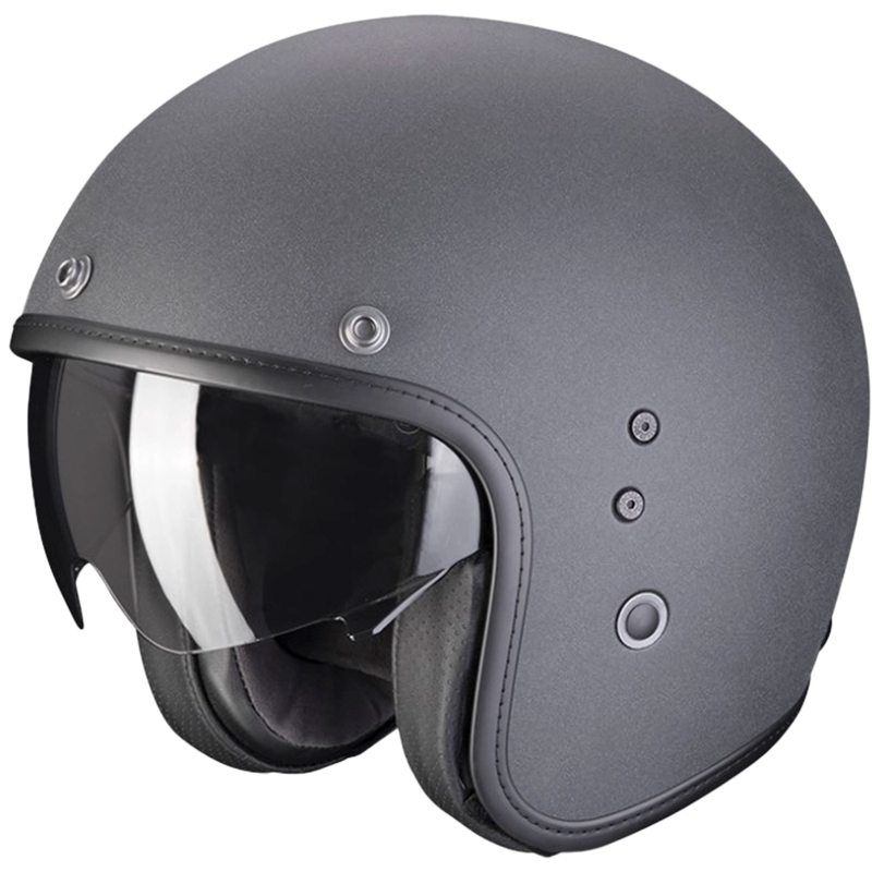 Casque ouvert SCORPION BELFAST EVO GRAPHITE gris foncé