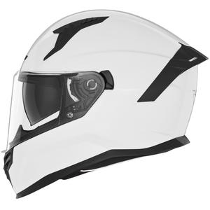 Casque moto intégral NOX N401 blanc