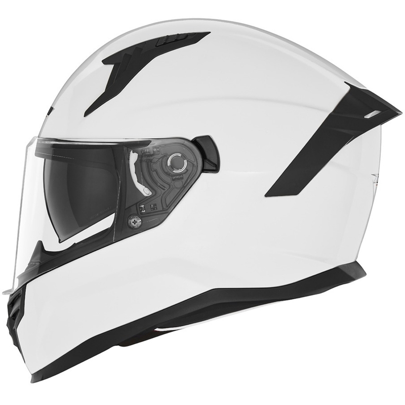 Casque moto intégral NOX N401 blanc