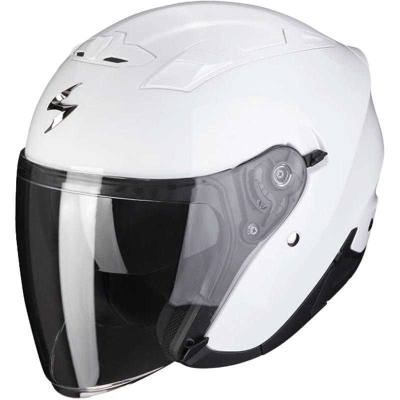 Casque moto ouvert SCORPION EXO-230 Solid white