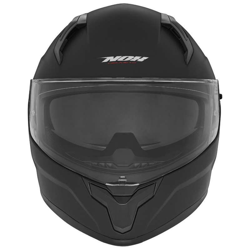 Casque moto intégral NOX N401 noir mat