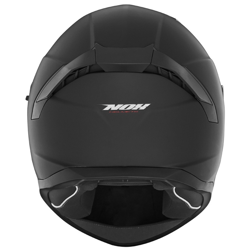 Casque moto intégral NOX N401 noir mat