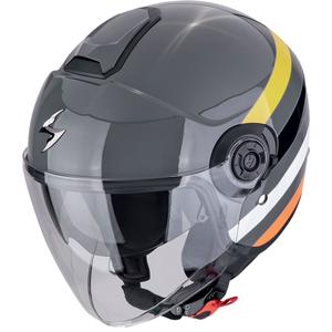 Casque ouvert Scorpion EXO-CITY II BEE gris-jaune-noir