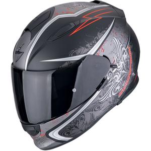 Casque moto intégral Scorpion EXO-491 RUN noir mat-rouge