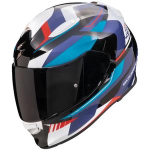 Casque moto intégral Scorpion EXO-491 Abilis noir-bleu-rouge