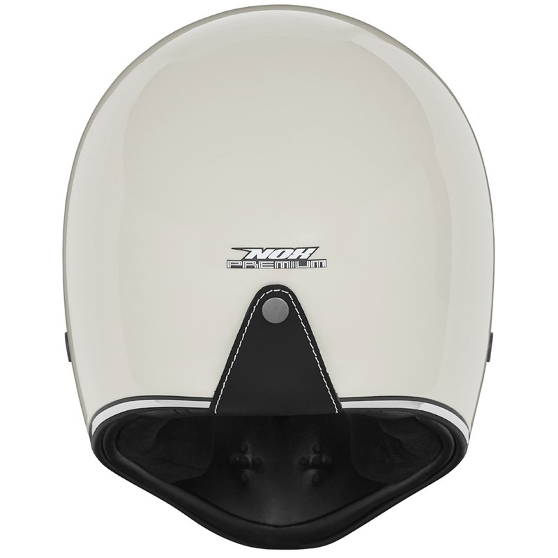 Casque moto intégral NOX PREMIUM SEVENTY II ivoire blanc