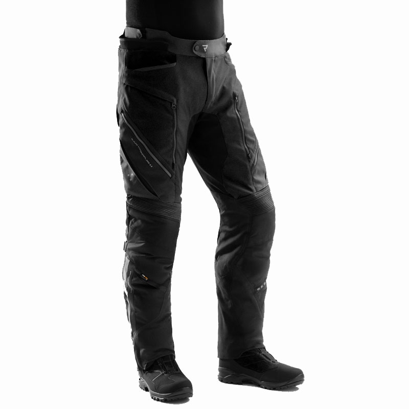 Pantalon moto allongé Rebelhorn Hardy 3.0 noir