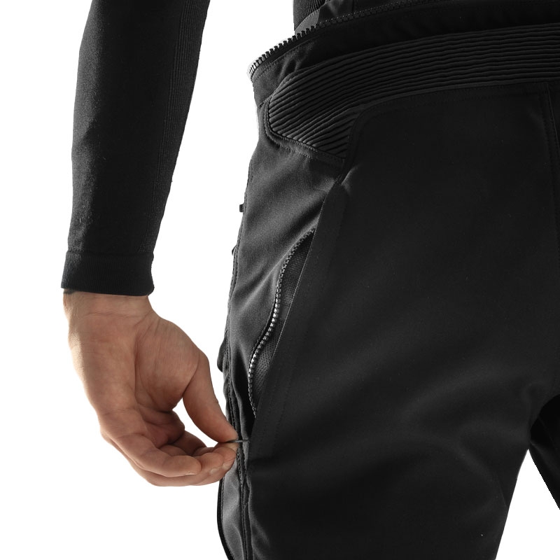 Pantalon moto allongé Rebelhorn Hardy 3.0 noir