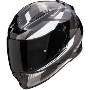 Casque moto intégral Scorpion EXO-491 Abilis noir-gris-blanc