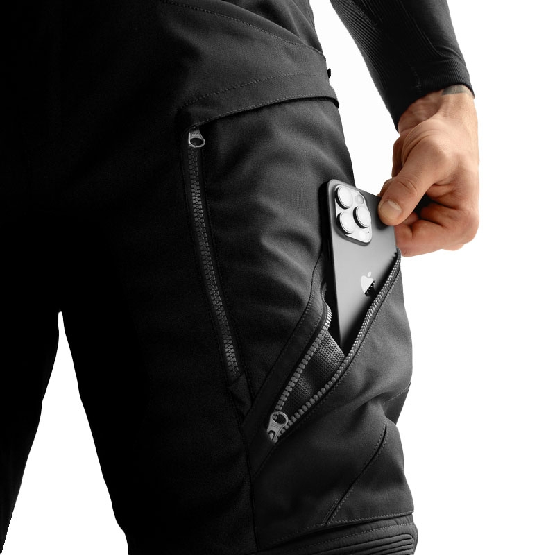 Pantalon moto court Rebelhorn Hardy 3.0 noir