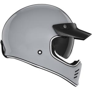 Casque moto intégral NOX PREMIUM SEVENTY II gris