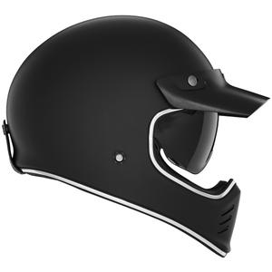 Casque moto intégral NOX PREMIUM SEVENTY II noir mat