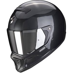 Casque moto intégral Scorpion EXO-HX1 Carbon SE Solid black gloss