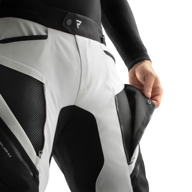 Pantalon moto Rebelhorn Hardy 3.0 noir-gris