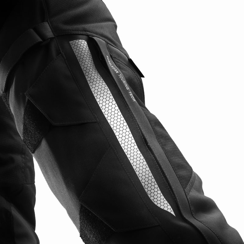 Pantalon moto Rebelhorn Hardy 3.0 noir-gris