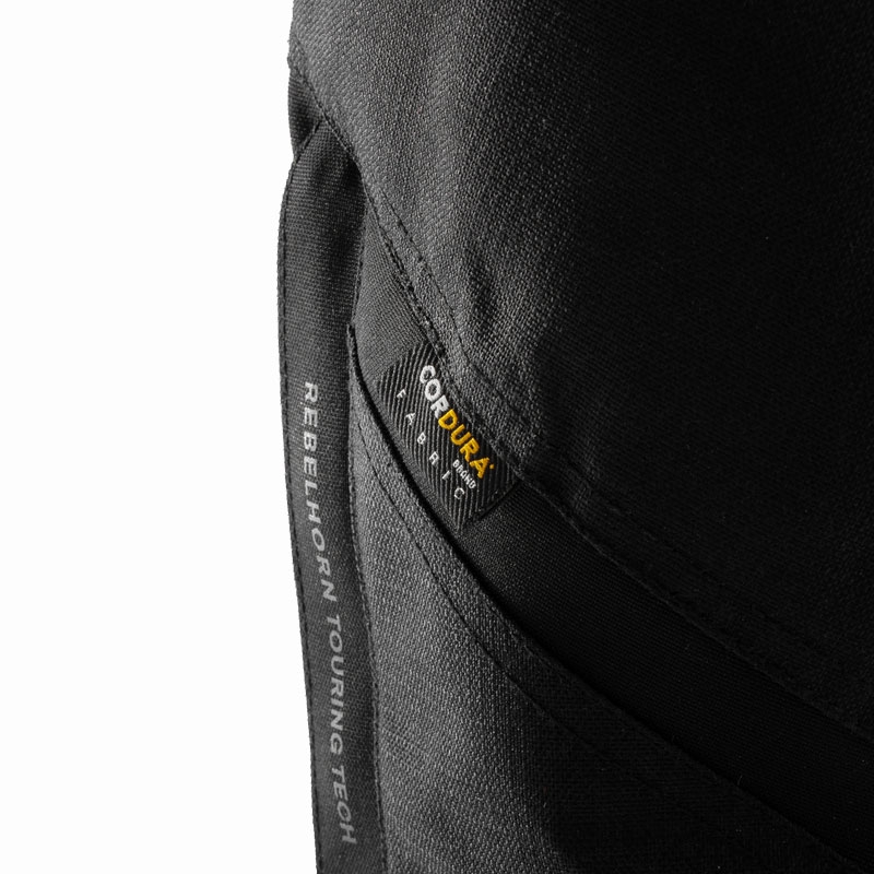 Pantalon moto Rebelhorn Hardy 3.0 noir-gris