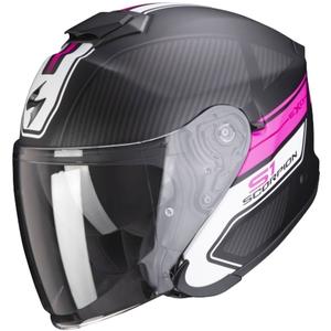 Casque ouvert Scorpion EXO-S1 Cross-Ville noir-rose