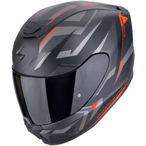 Casque moto intégral Scorpion EXO-391 AAXO noir mat-rouge