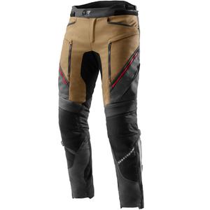 Pantalon moto Rebelhorn Hardy 3.0 beige-gris-rouge