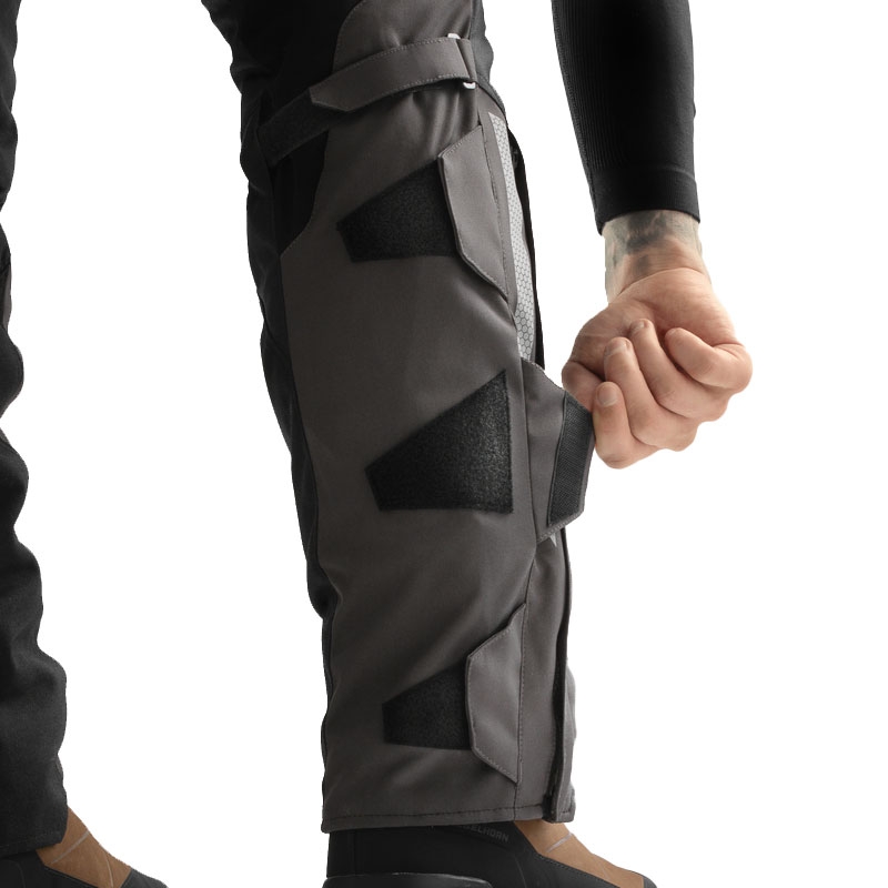 Pantalon moto Rebelhorn Hardy 3.0 beige-gris-rouge