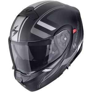 Casque moto modulable Scorpion EXO-930 EVO ARDENS noir mat-argenté