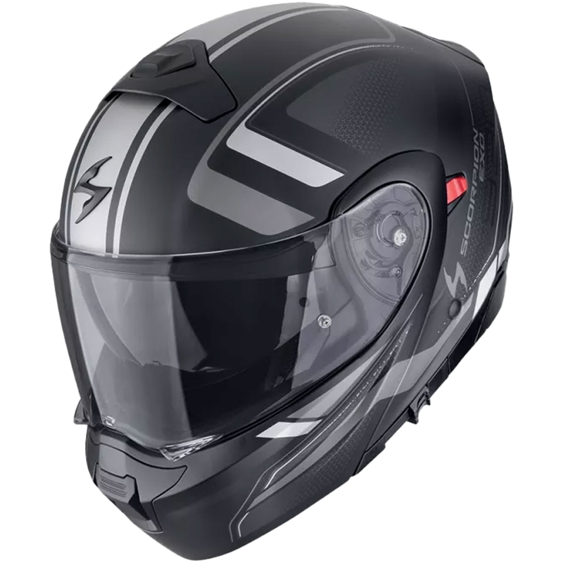 Casque moto modulable Scorpion EXO-930 EVO ARDENS noir mat-argenté