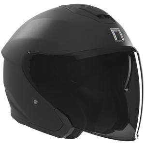 Casque moto jet NOX PREMIUM SPY noir mat