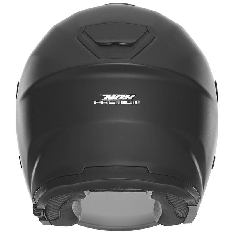 Casque moto jet NOX PREMIUM SPY noir mat