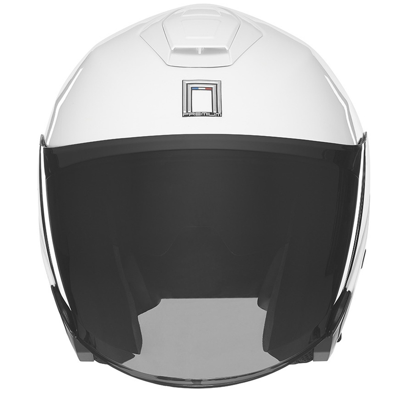 Casque moto jet NOX PREMIUM SPY blanc