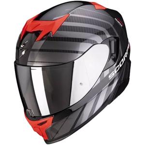 Casque intégral Scorpion EXO-520 AIR Shade noir-gris-rouge