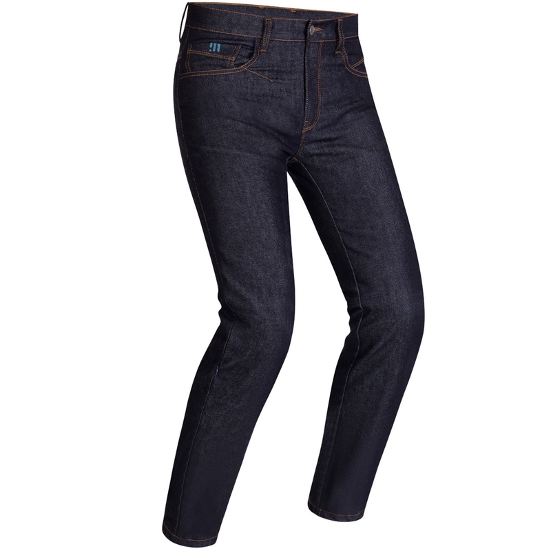 Jean moto PMJ Cruise Raw bleu foncé soldes