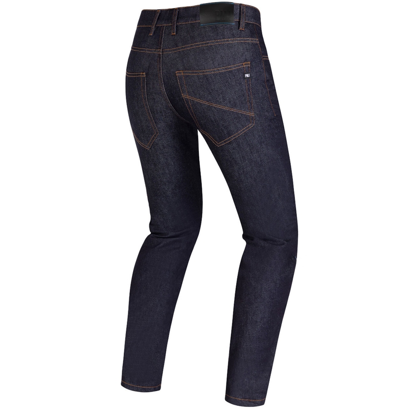 Jean moto PMJ Cruise Raw bleu foncé soldes