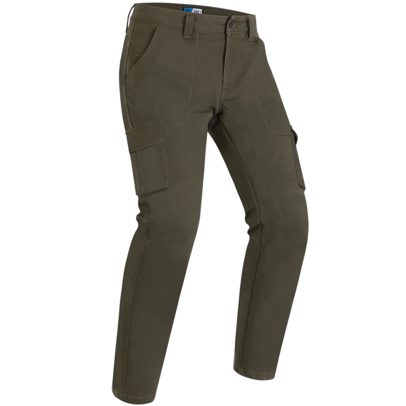 Jean moto PMJ Aviator Cargo kaki