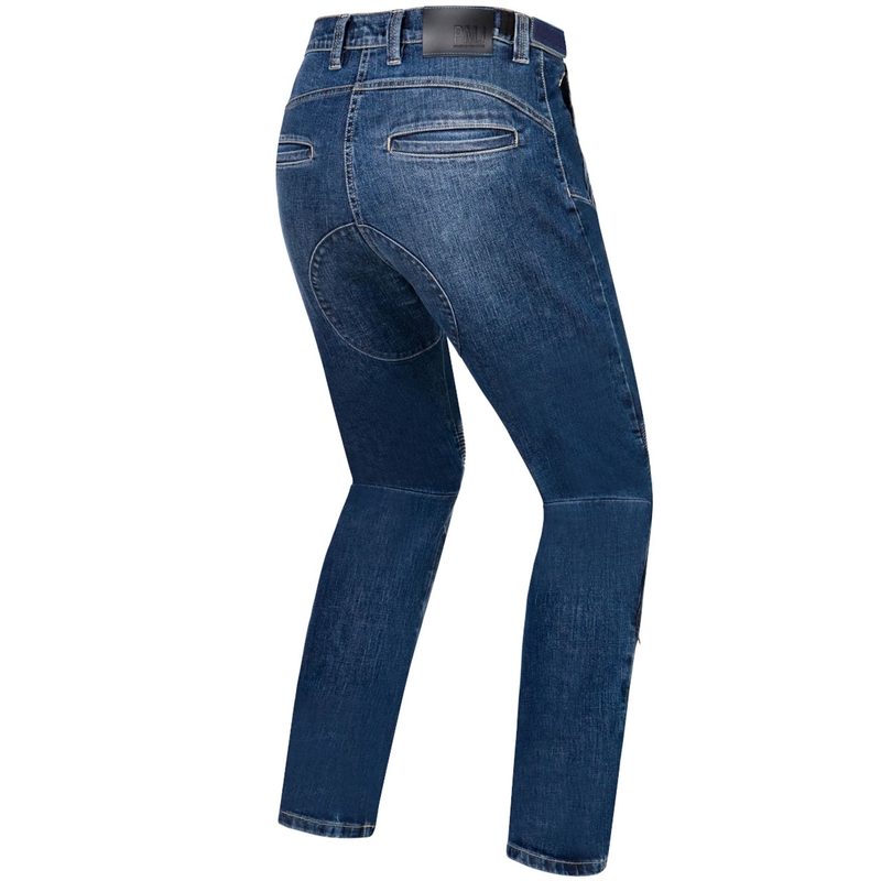 Jean moto PMJ Dust bleu
