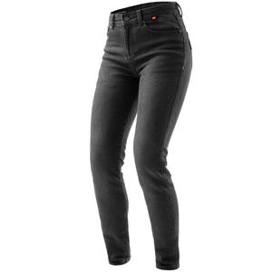 Jean moto femme Rebelhorn Bronco délavé noir
