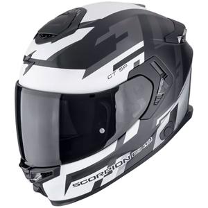 Casque moto intégral Scorpion EXO-GT SP AIR TORNADO noir mat-argenté