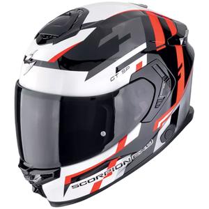 Casque moto intégral Scorpion EXO-GT SP AIR TORNADO noir-rouge