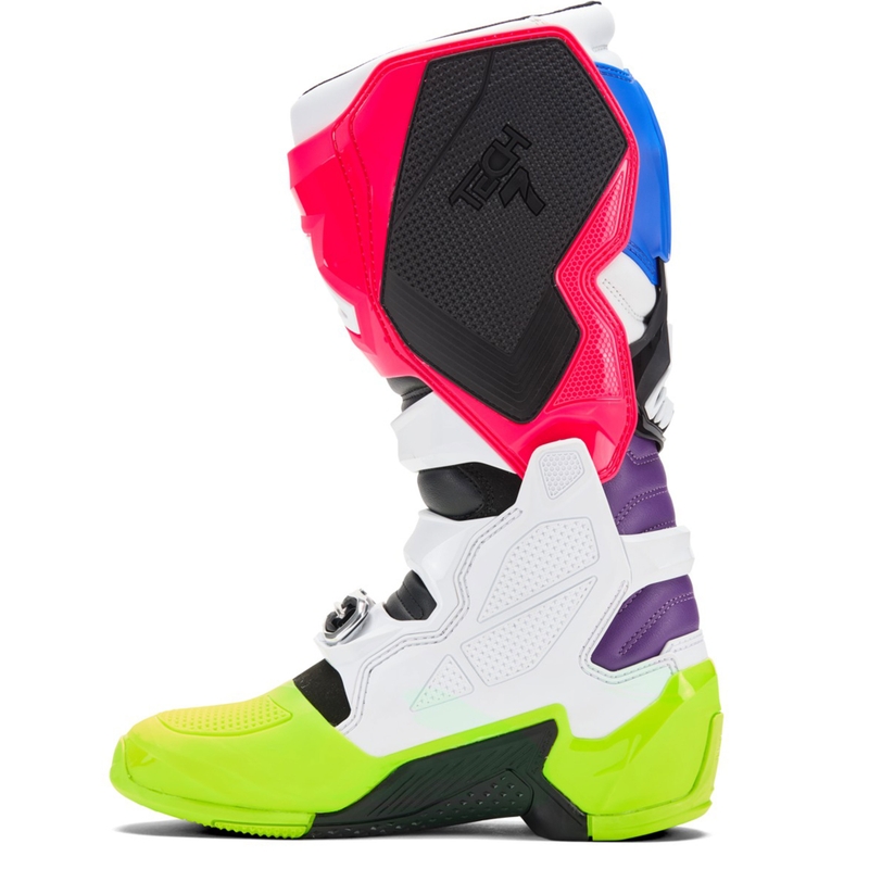 Bottes de motocross Alpinestars TECH 7 édition limitée Hay multicolores