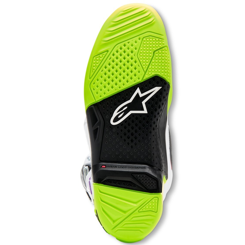 Bottes de motocross Alpinestars TECH 7 édition limitée Hay multicolores