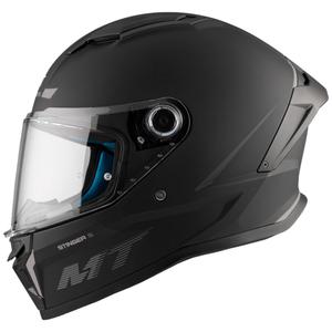 Casque moto intégral MT Stinger 2 Solid noir mat