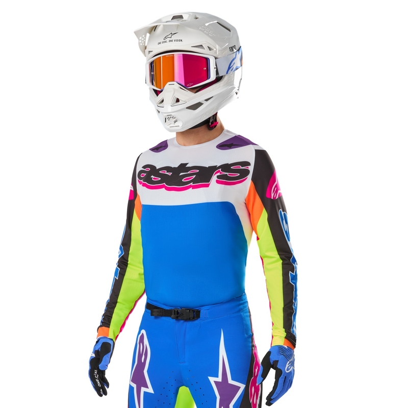 Maillot motocross Alpinestars Supertech SX édition limitée HAY multicolore