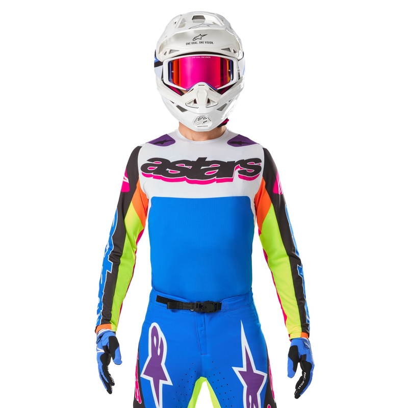 Maillot motocross Alpinestars Supertech SX édition limitée HAY multicolore