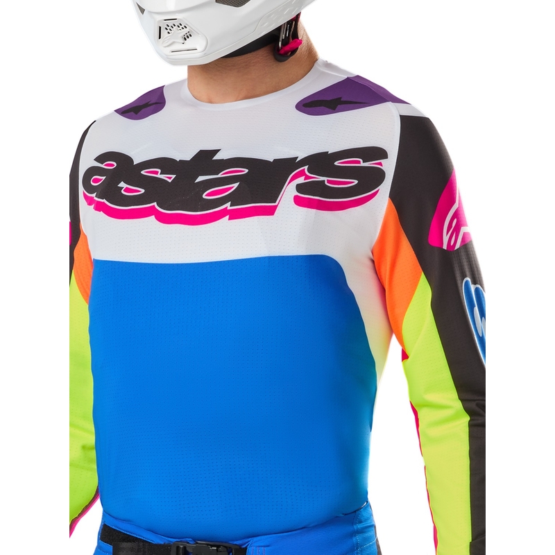 Maillot motocross Alpinestars Supertech SX édition limitée HAY multicolore