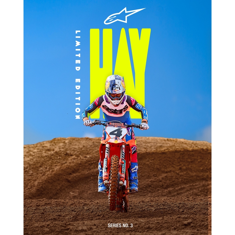 Pantalon motocross Alpinestars SUPERTECH édition limitée HAY multicolore