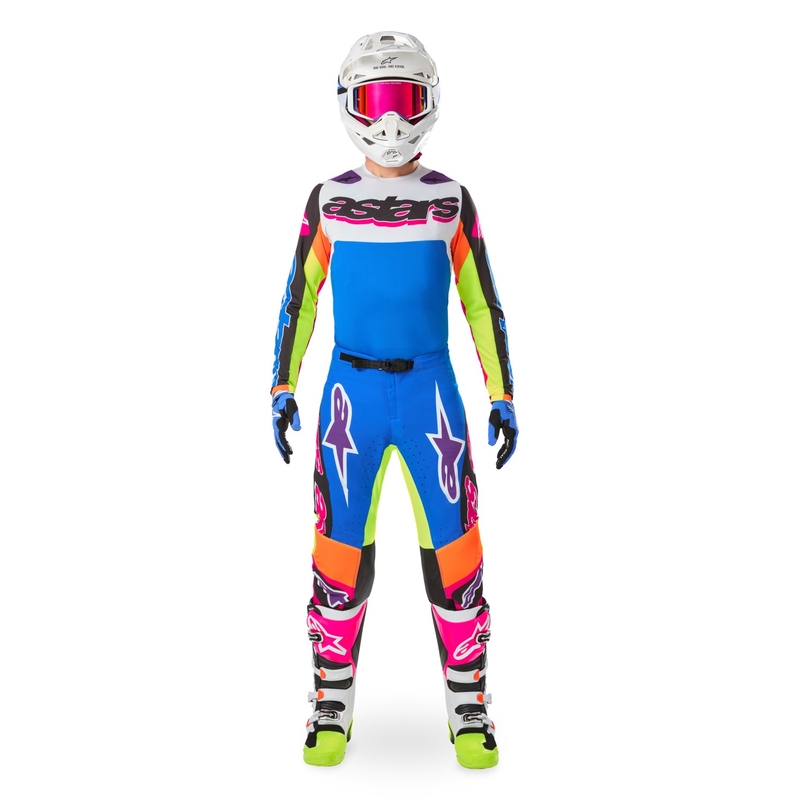Pantalon motocross Alpinestars SUPERTECH édition limitée HAY multicolore