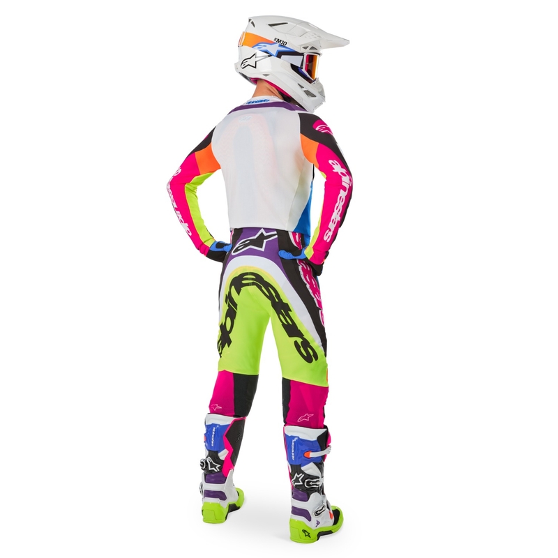 Pantalon motocross Alpinestars SUPERTECH édition limitée HAY multicolore