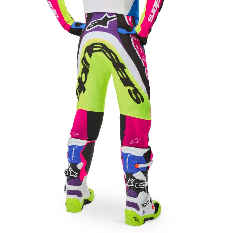 Pantalon motocross Alpinestars SUPERTECH édition limitée HAY multicolore