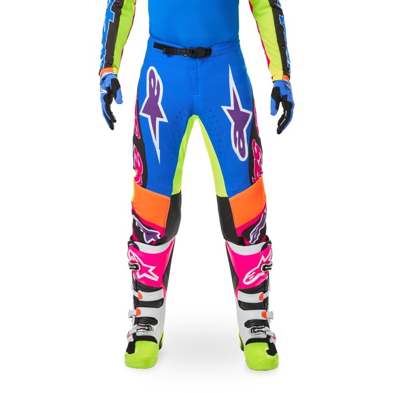 Pantalon motocross Alpinestars SUPERTECH édition limitée HAY multicolore